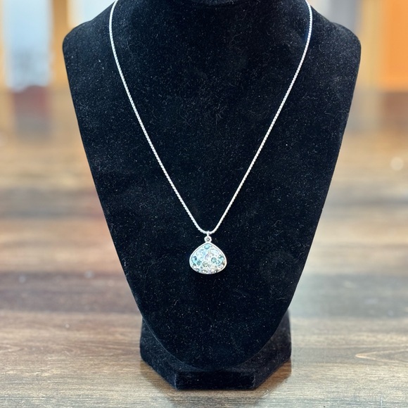 Swarovski Silver and Crystal Pendant - Picture 4 of 5